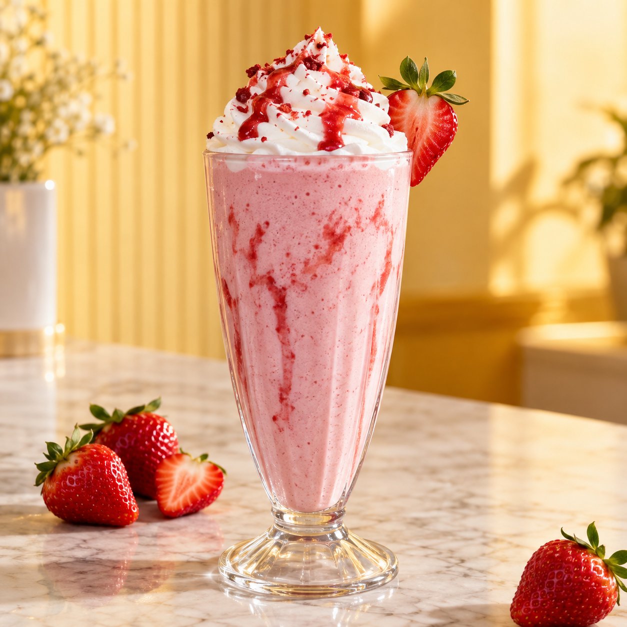 STRAWBERRY Milkshake Large