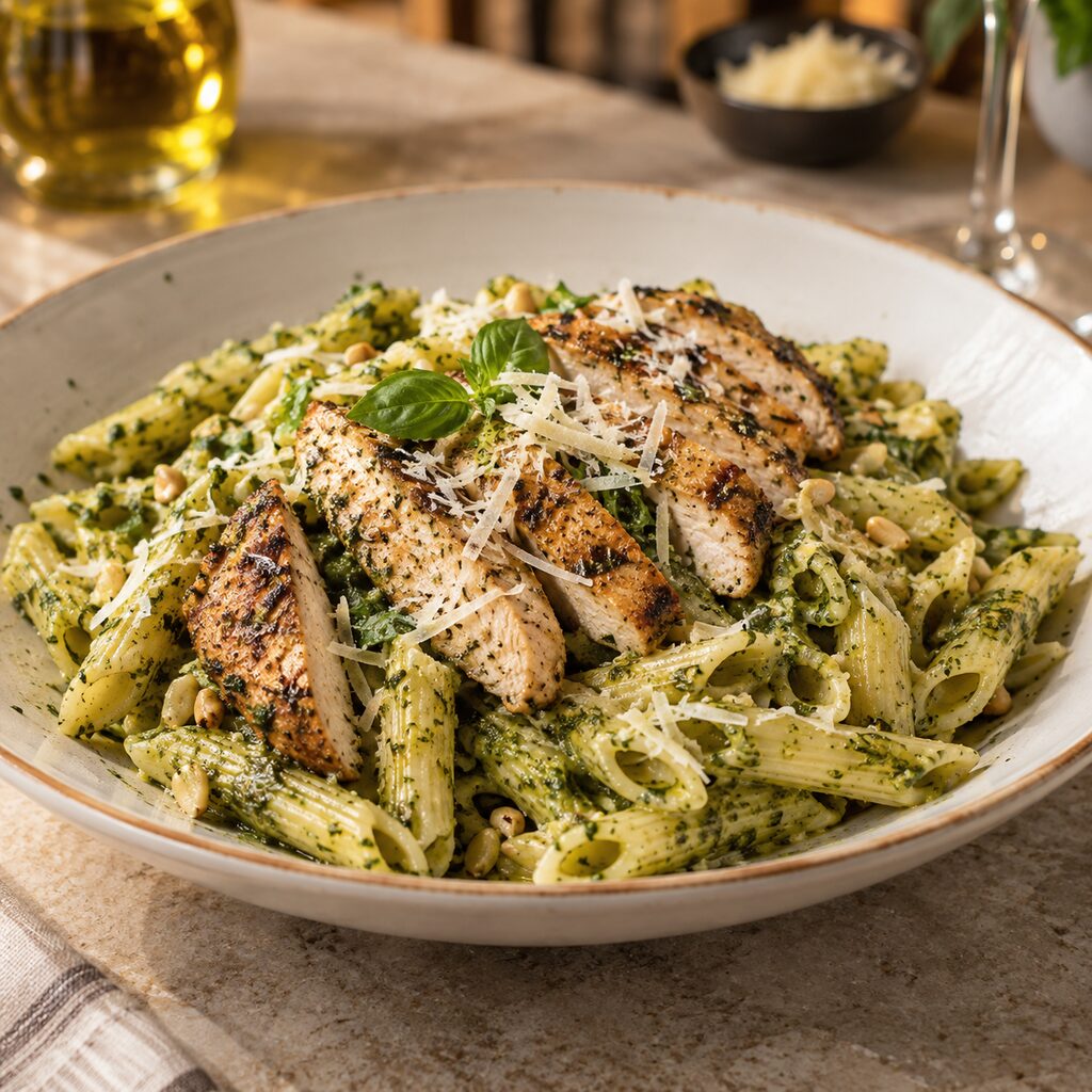 Chicken Pesto Pasta – Large