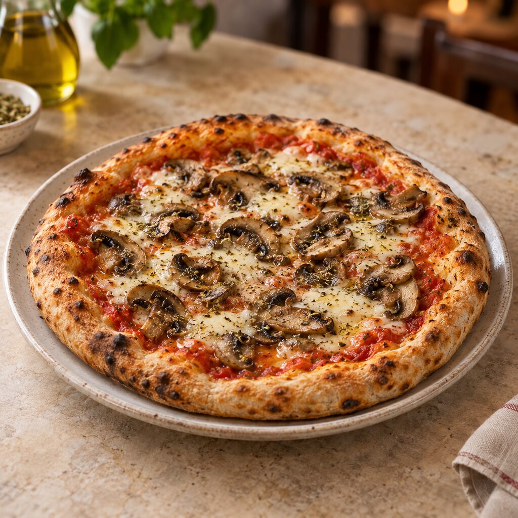 Pizza Mushroom – Small