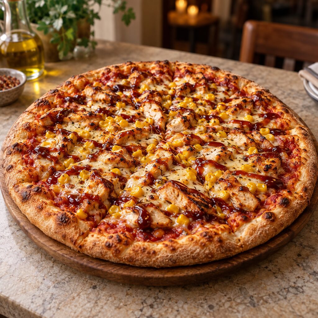 Pizza Chicken BBQ – Large