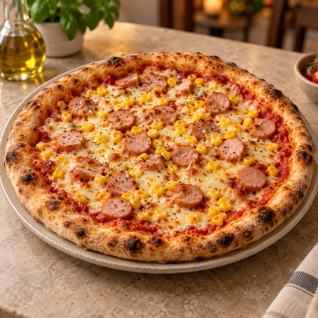 Pizza Frankfurter