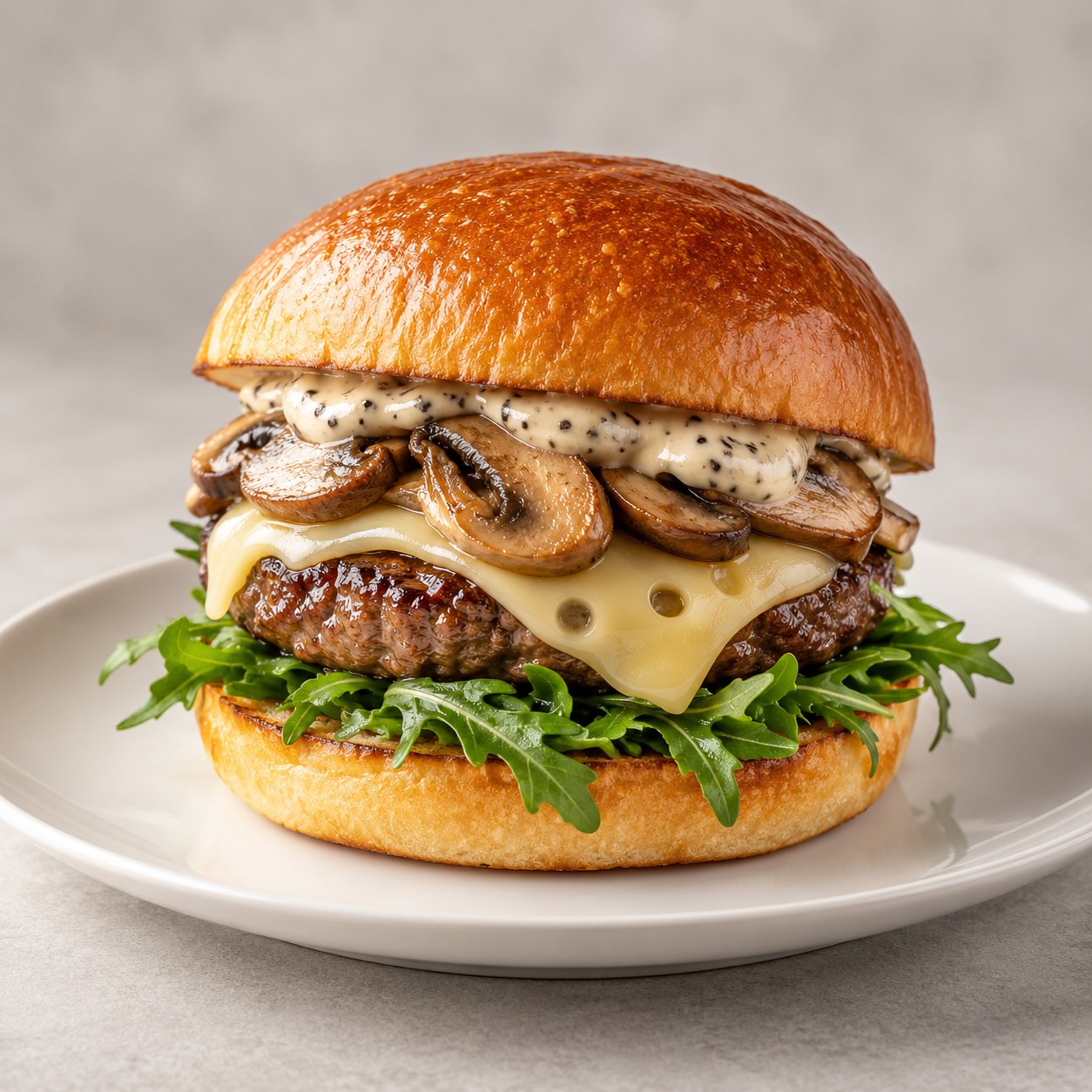 Truffle burger