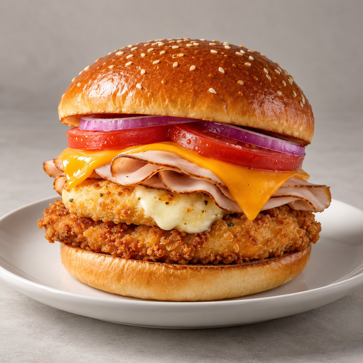 Special chicken burger